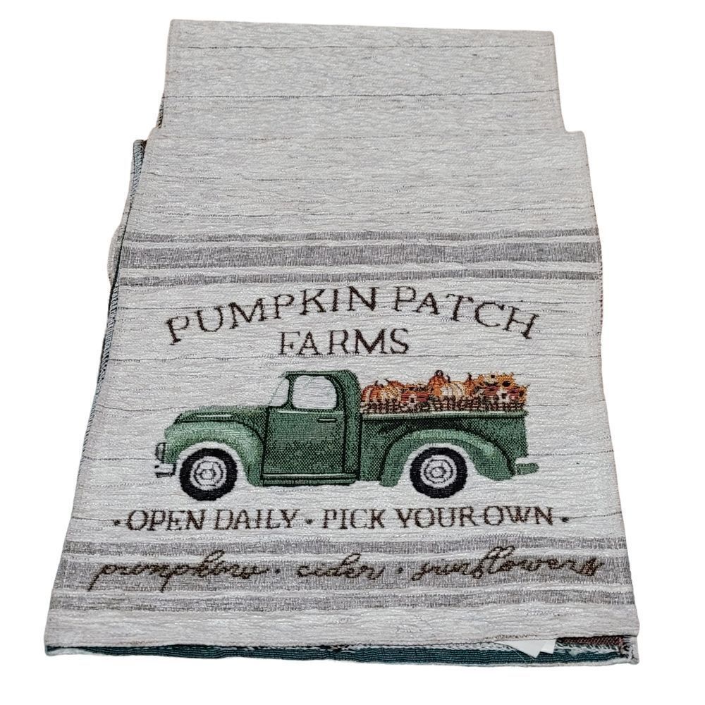 Pumpkin patch table runner